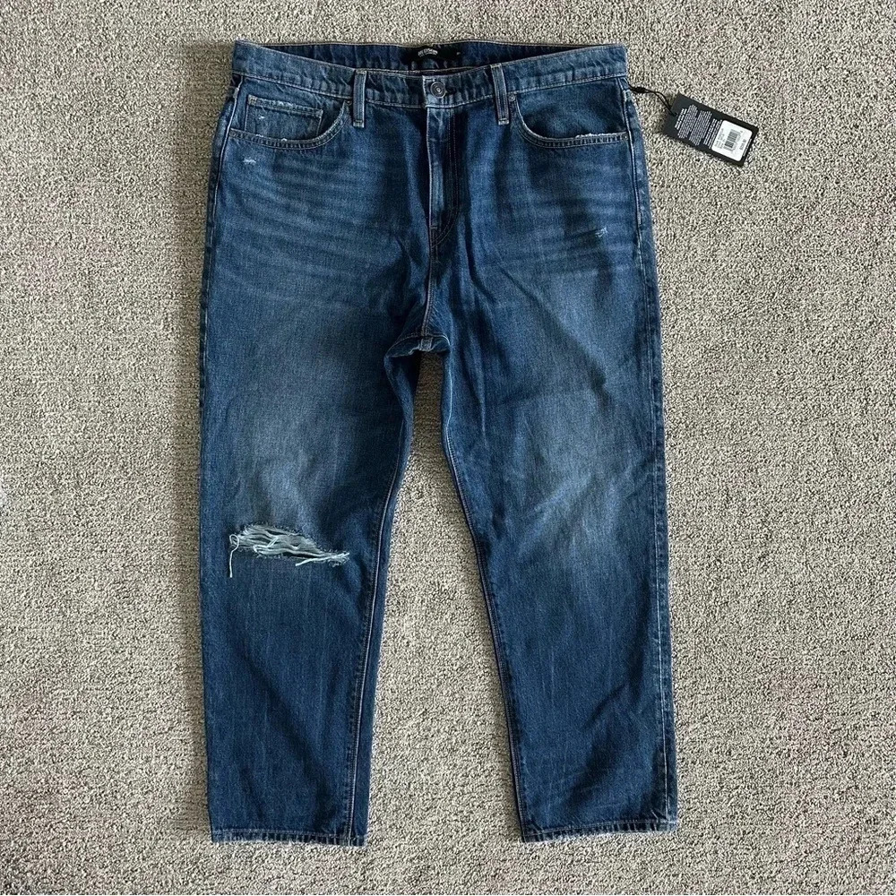 Hudson Jessi NWT High Waist Nonstretch Relaxed Boyfriend Jeans Speechless Sz 31